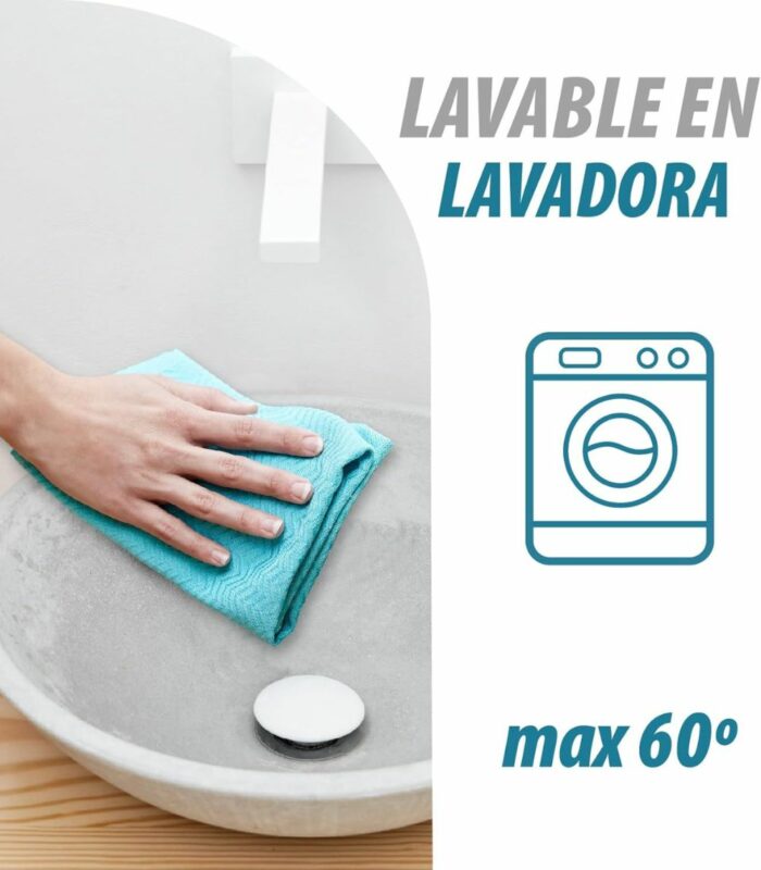 Bayeta Eversea lavable en lavadora