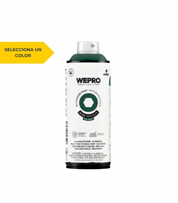 Spray al disolvente WEPRO Montana Colors Brillante