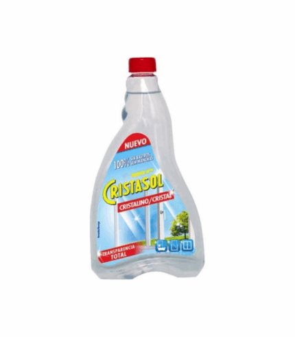 Netejavidres cristal·lí recanvi Cristasol 750ml