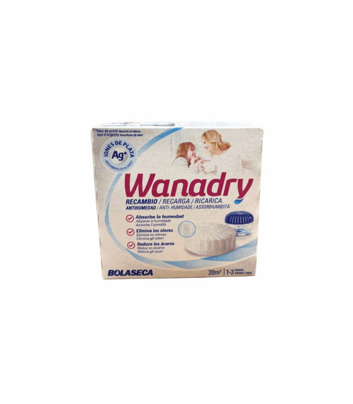 Pastilla recanvi bola seca Wanadry 450gr
