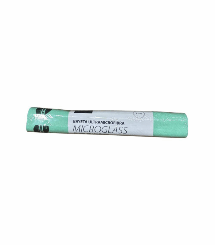 Baieta verda microglass (pack 6 unitats)