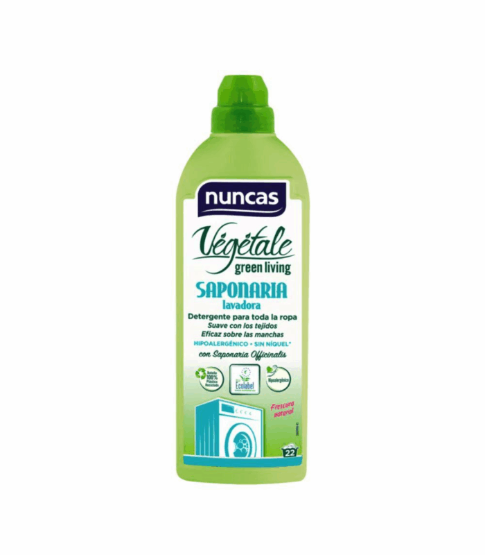 Detergent hipoal·lergènic Vegetale Saponaria Nuncas 1L