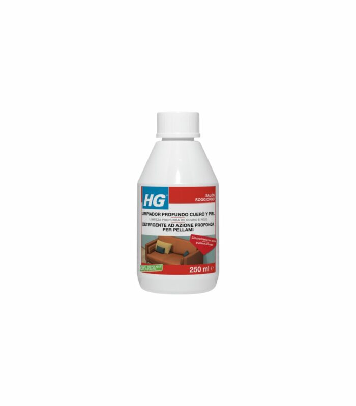 Limpiador profundo para cuero y piel
