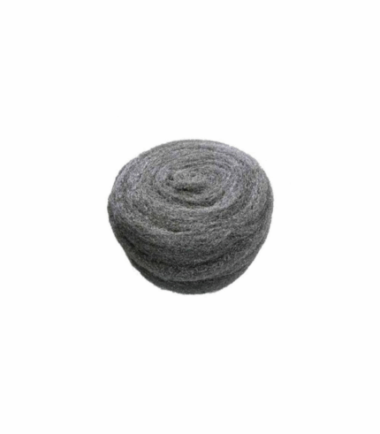 Fine grain steel wool coil