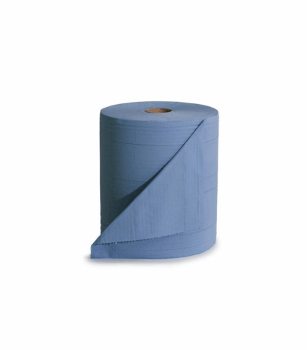 Rollo bobina de celulosa gofrada azul CIN2401