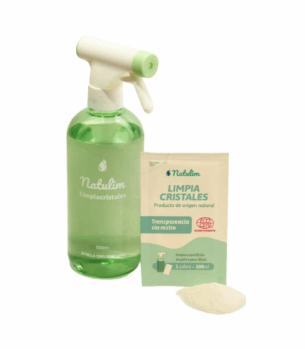 Pack limpia cristales en polvo + spray Natulim